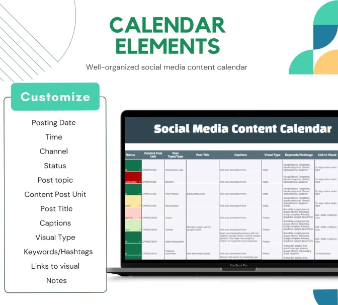 Mastering Social Media Strategy Calendar